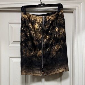 Yigal Azrouel Designer Zip-Front Skirt